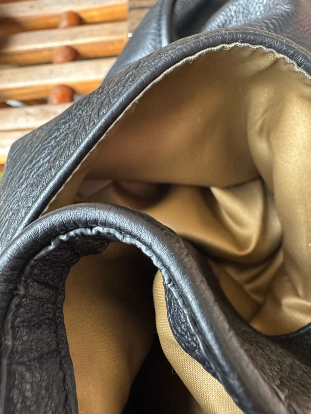 Coach Park Pebbled Leather Carrie Tote - Picture 8 of 12